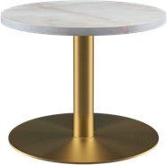 Gold Halo Side Table